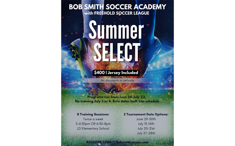 The Bob Smith Soccer Acadermy/Freehold Soccer League Summer Select