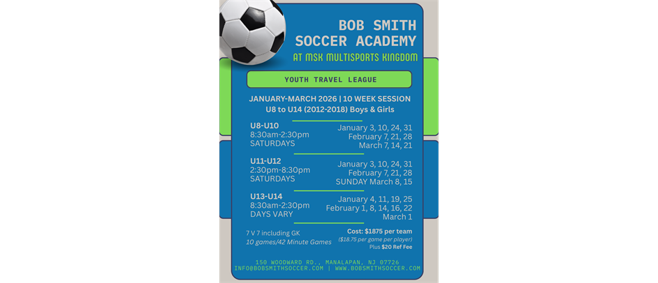 TRAVEL LEAGUE REGISTRATION OPEN