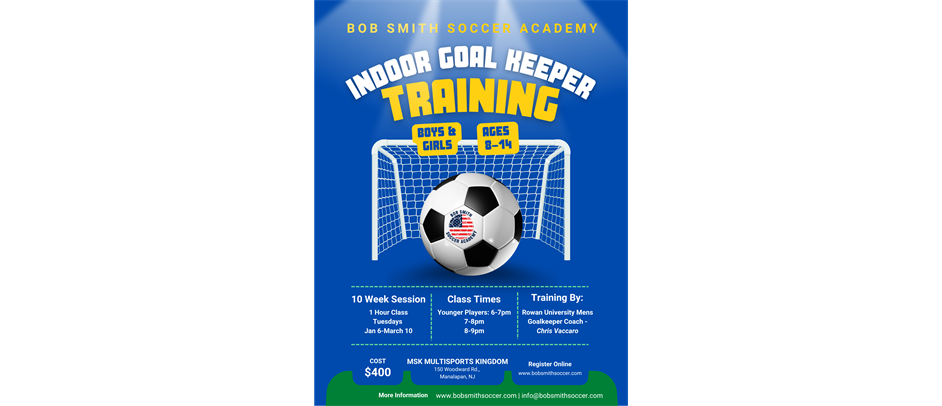 GOALKEEPER TRAINING INDOOR 