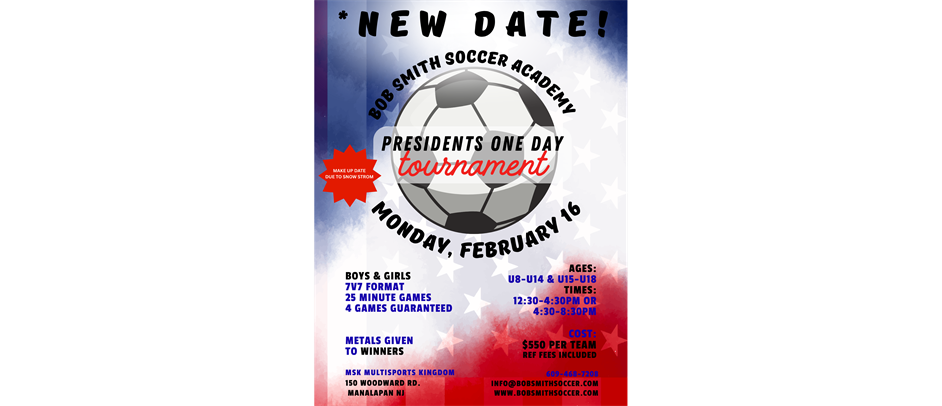 PRESIDENTS ONE DAY TOURNAMENT