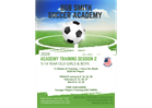 ACADEMY TRAINING SESSION 2    REGISTER TODAY LIMITED SPOTS